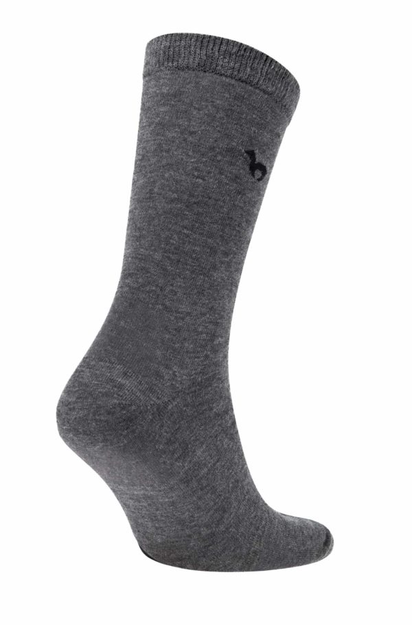Alpaka Socken BUSINESS grau – Bild 4