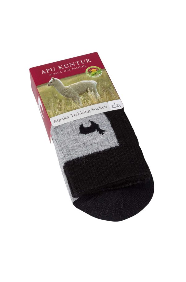 Alpaka Socken TREKKING – Bild 6
