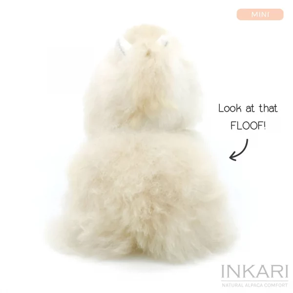 Inkari  – Alpaka Kuscheltier Mini (15 cm) - Sahara – Bild 7