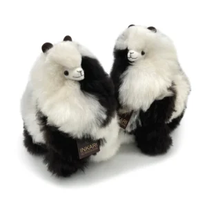 Inkari  – Alpaka Kuscheltier Medium (32 cm) - Panda