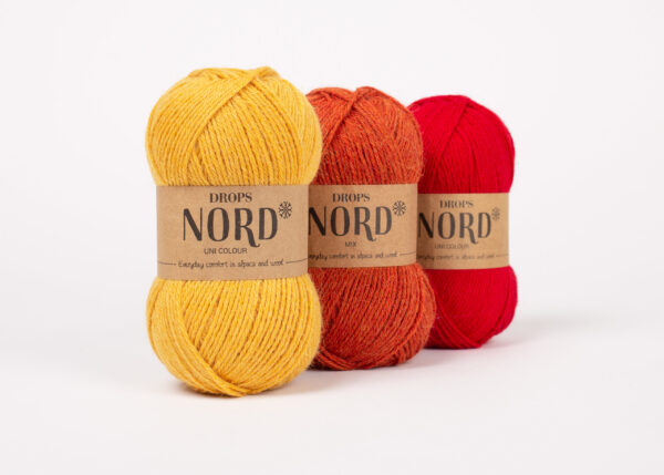 DROPS Nord -   28 dandelion uni colour – Bild 6