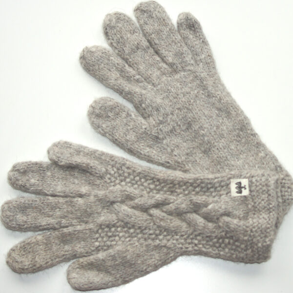 Handschuhe/gloves ECO hellgrau-silber