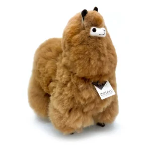 Inkari – Alpaka Kuscheltier Large 50cm - Hazelnut