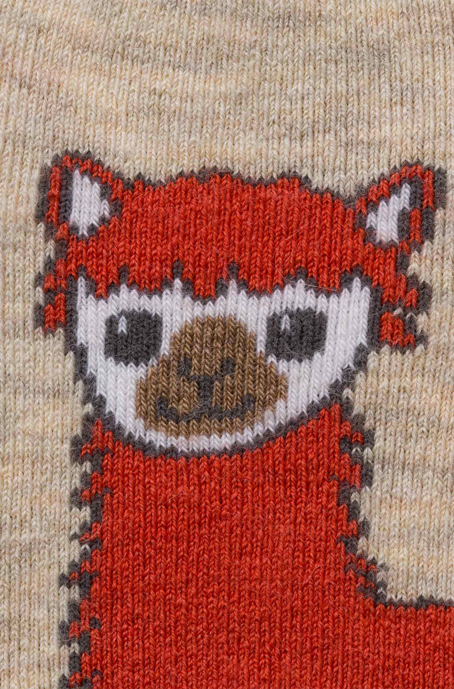 Kinder ABS Söcken mit Alpakas – Bild 4