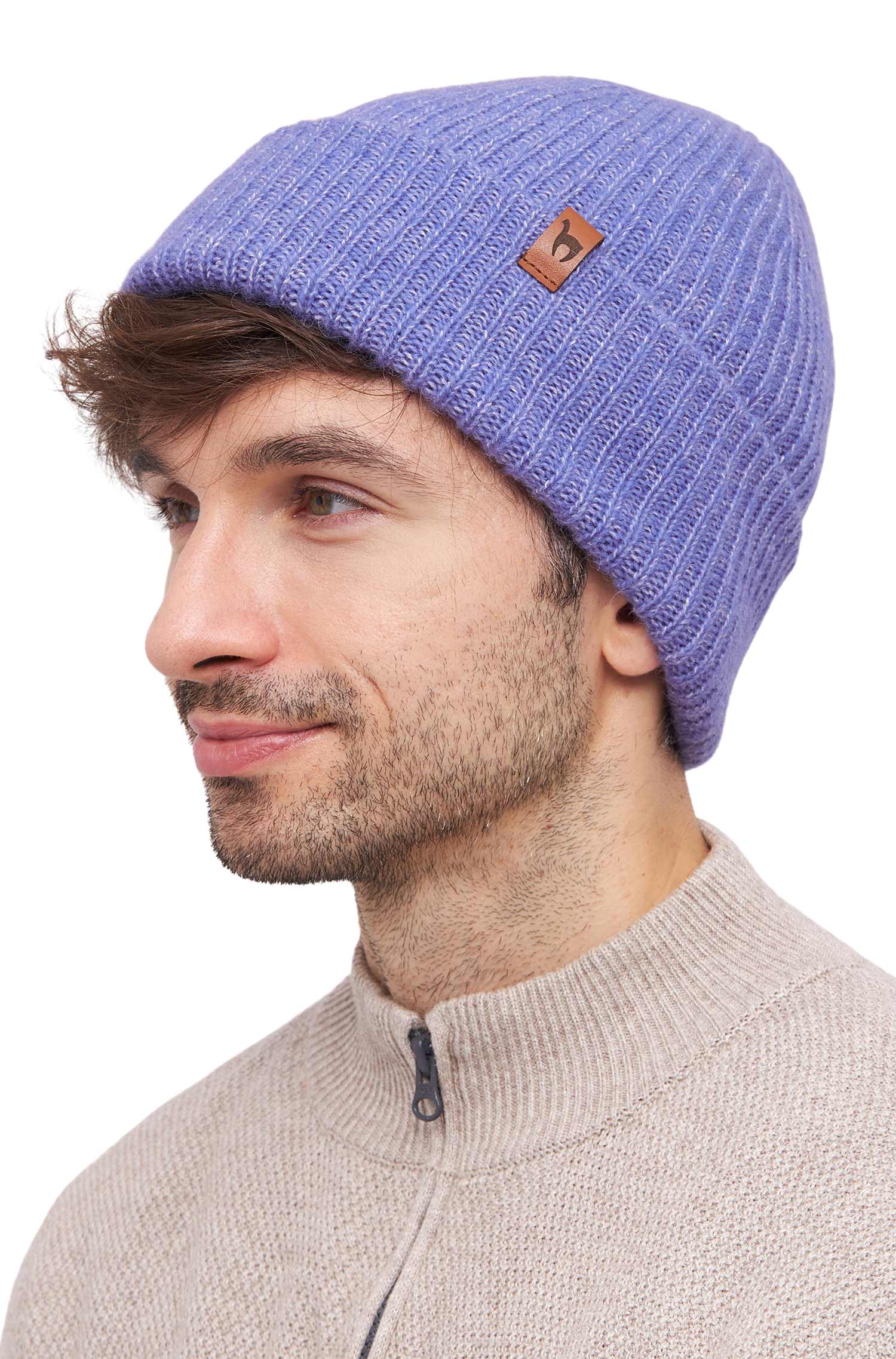 Alpaka MÜTZE PACA kornblume – Bild 11