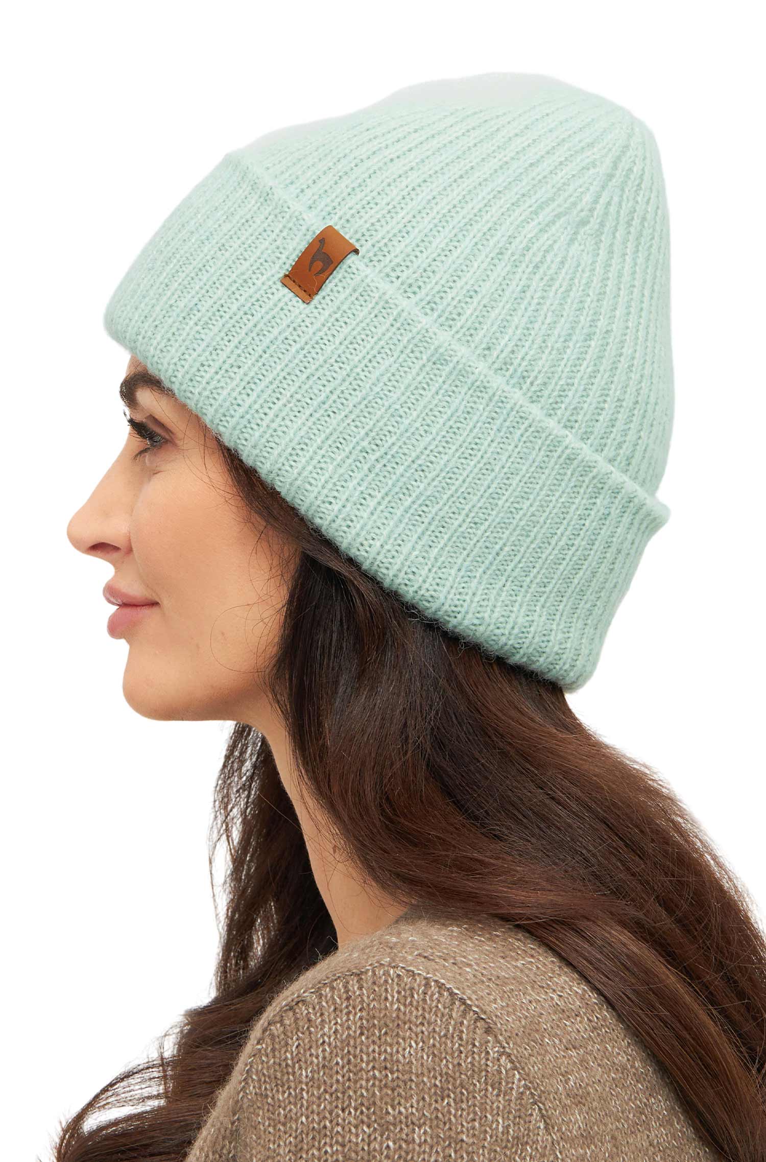 Alpaka MÜTZE PACA seafoam – Bild 4