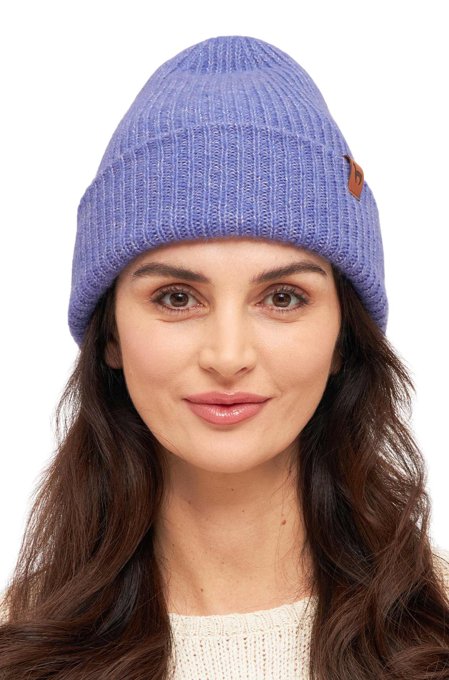 Alpaka MÜTZE PACA kornblume – Bild 8