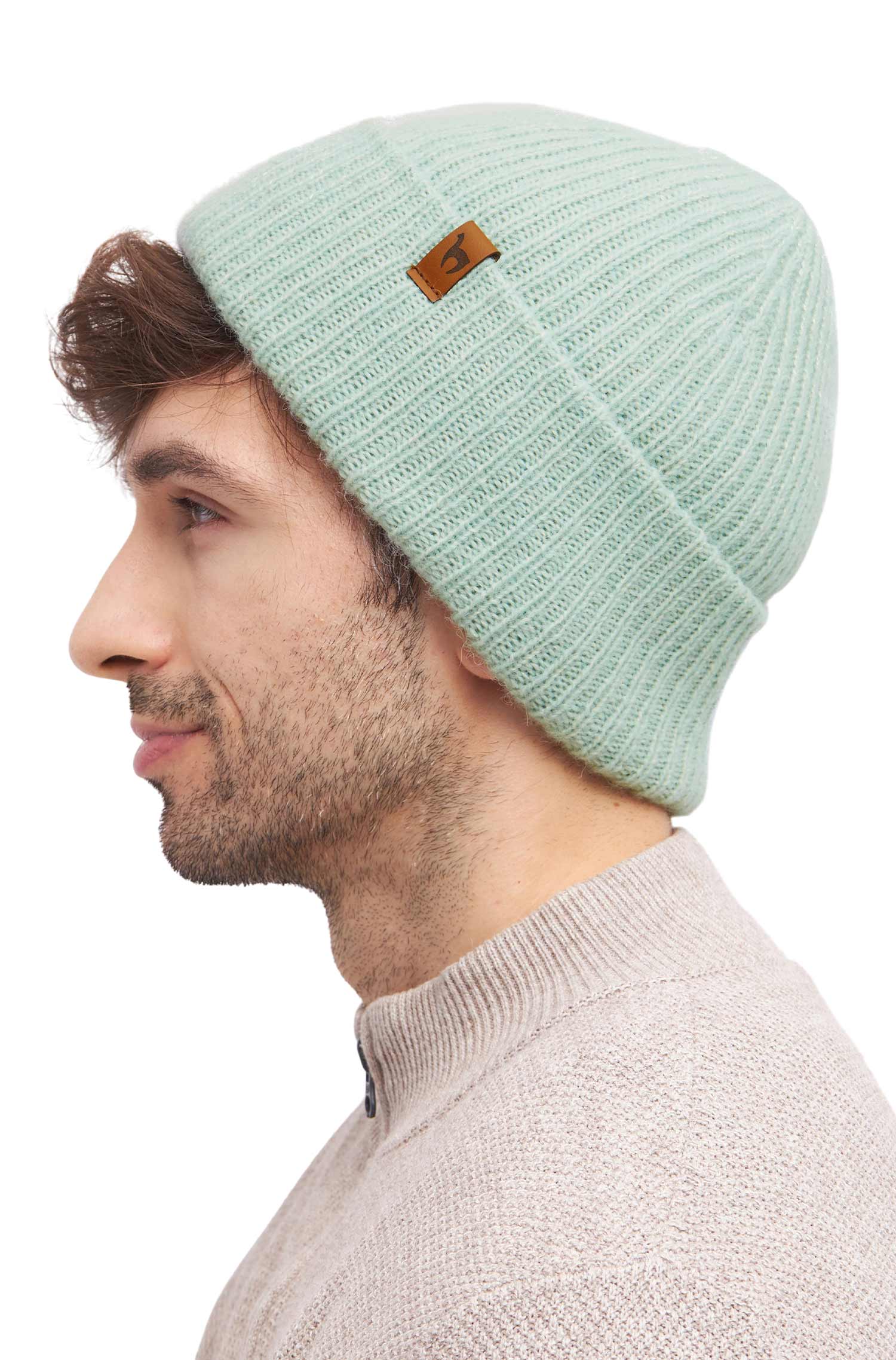 Alpaka MÜTZE PACA seafoam – Bild 8