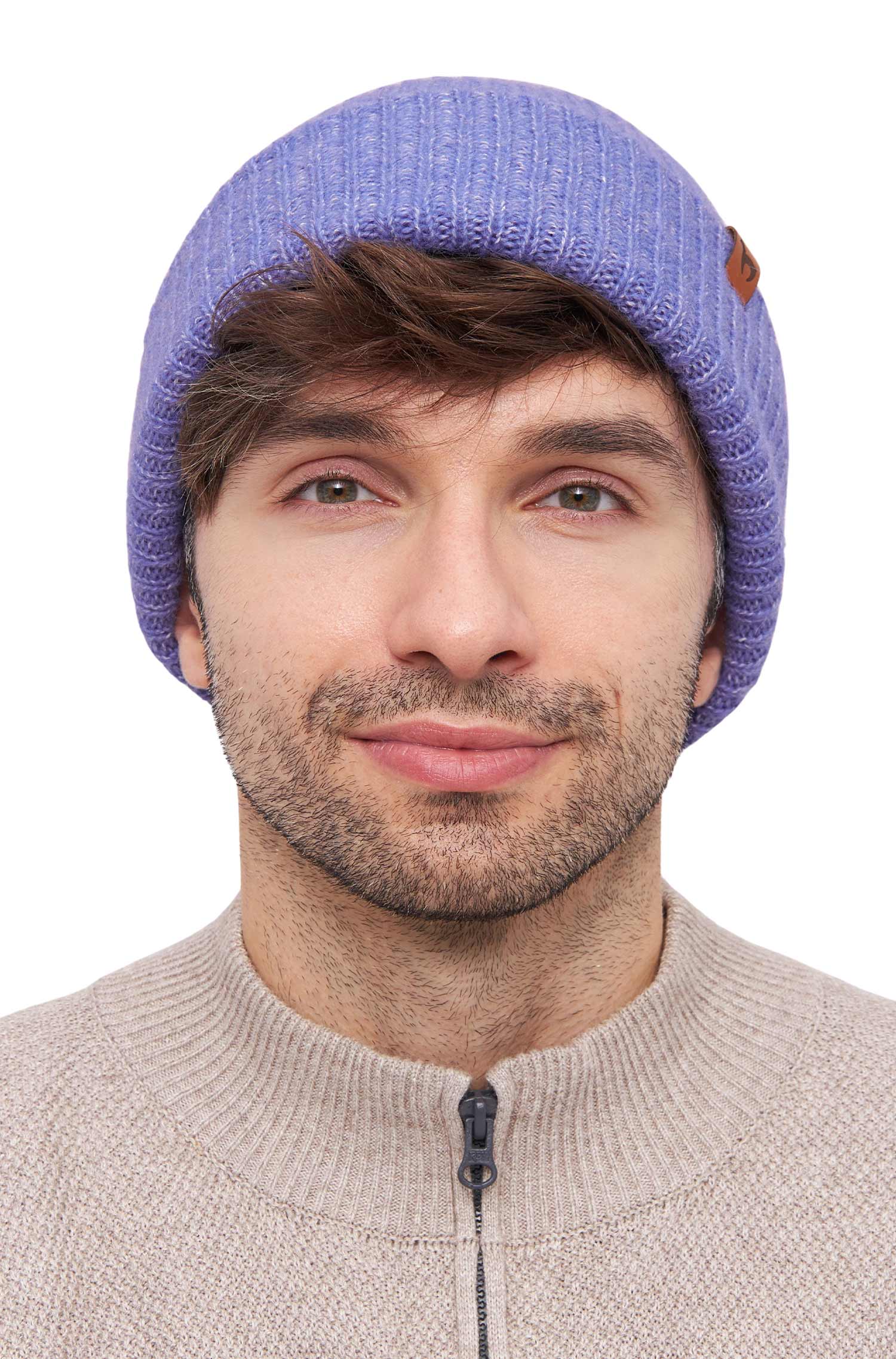 Alpaka MÜTZE PACA kornblume – Bild 5