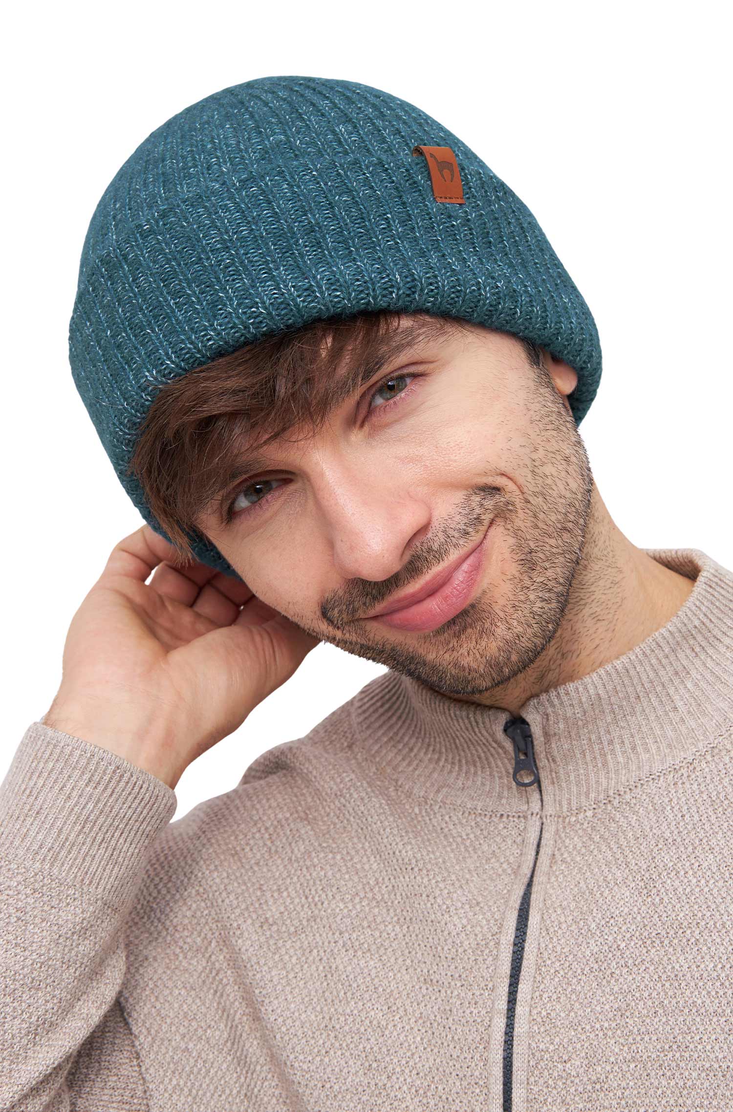 Alpaka MÜTZE PACA ultramarin – Bild 8