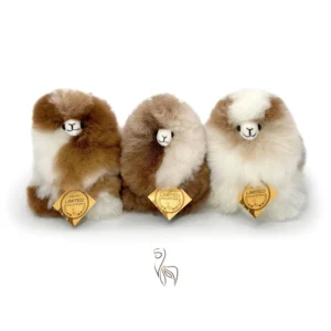 Inkari  – Alpaka Kuscheltier Mini (15 cm) - Maple Syrup