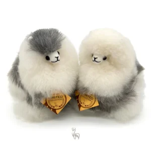 Inkari  – Alpaka Kuscheltier Mini (15 cm) - Husky