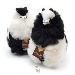 Inkari  – Alpaka Kuscheltier Medium (32 cm) - Orca