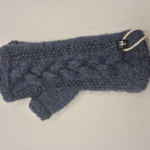 Pulswärmer/fingerl. miton ECO - jeansblau/blue denim