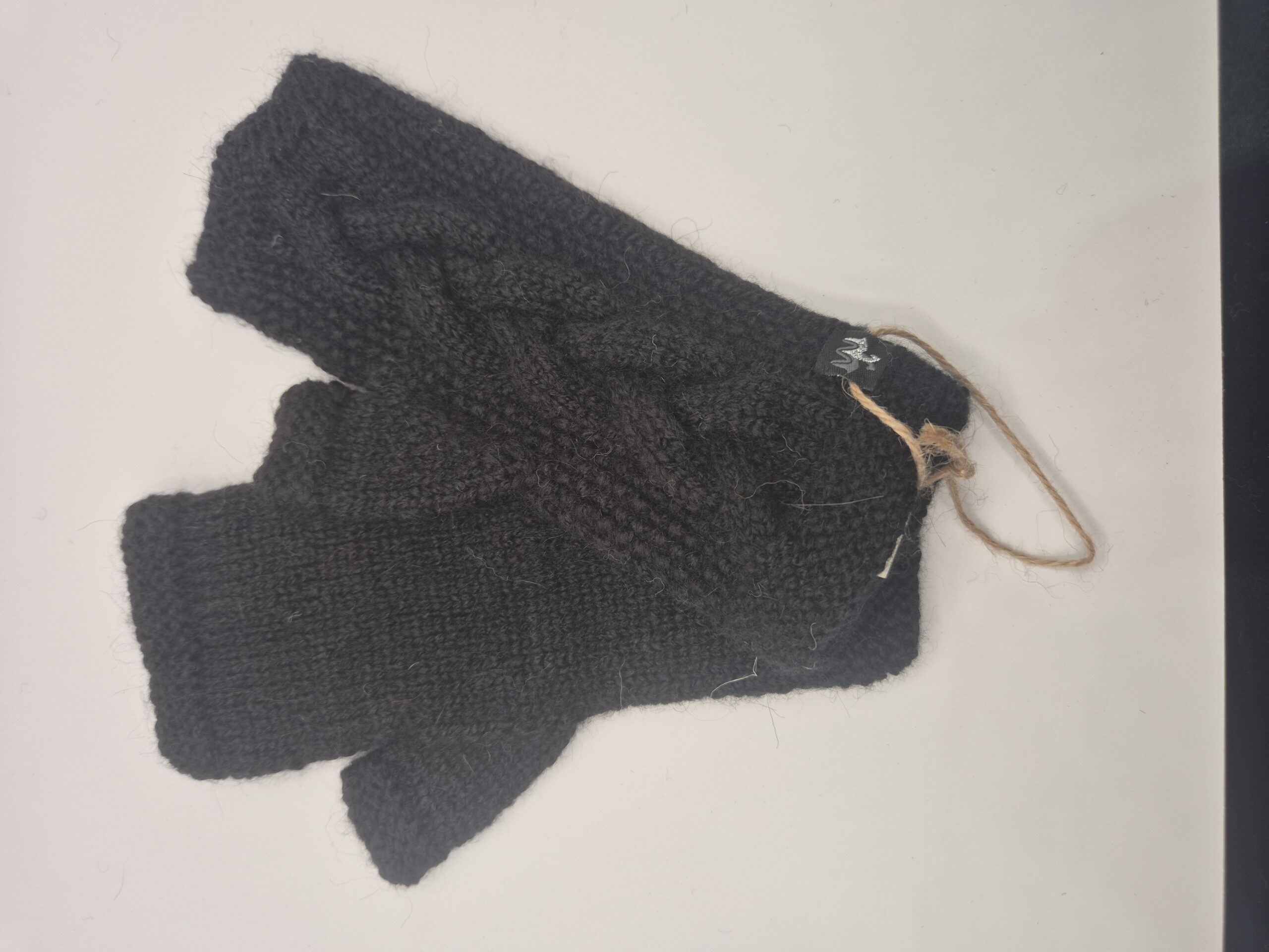 Pulswärmer/fingerl. miton ECO - schwarz/black – Bild 2