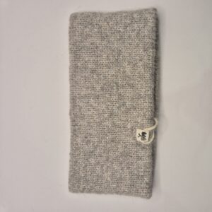 Wendestirnband/revers. headband UNI - hellgrau/silver eco