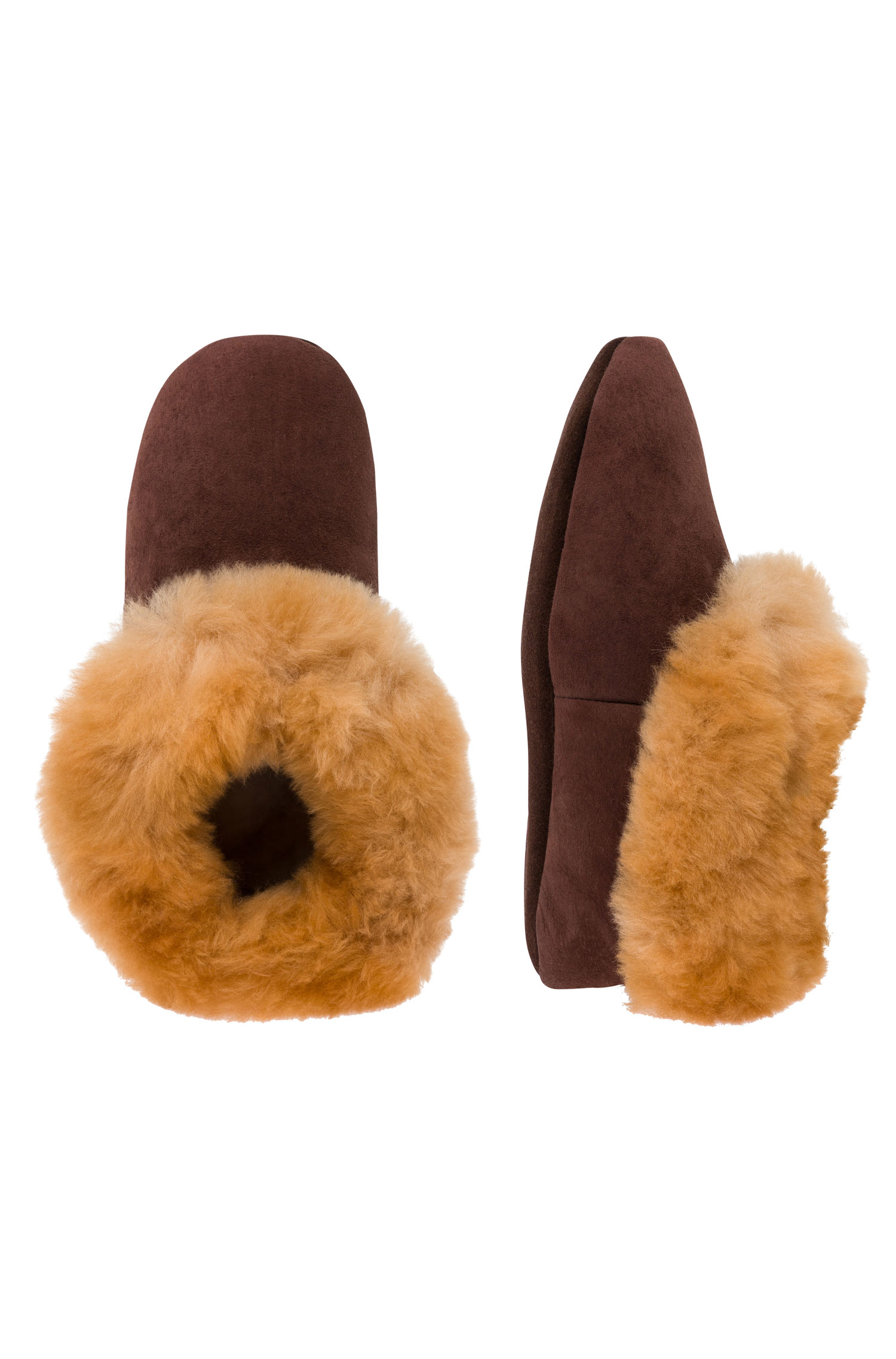 Alpaka Fellpantoffeln – Bild 2