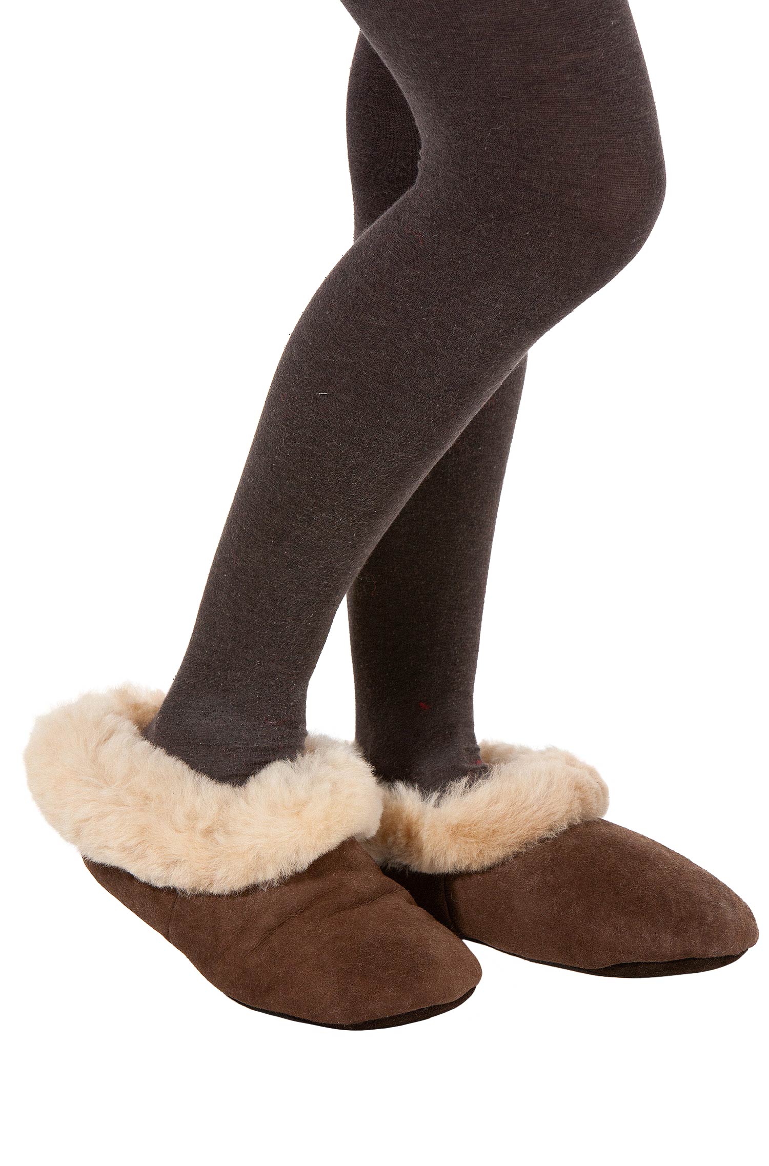 Alpaka Fellpantoffeln – Bild 6