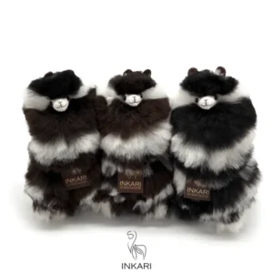 Inkari  – Alpaka Kuscheltier Medium (32 cm) - Zebra