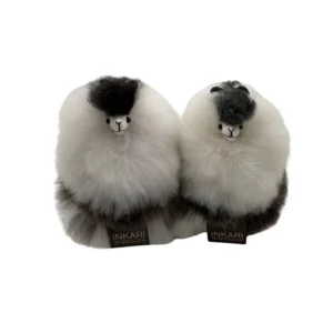 Inkari – Alpaka Kuscheltier Small (23 cm) – Grey Glacier