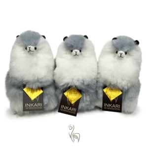 Inkari – Alpaka Kuscheltier Small (23 cm) – Moonlight