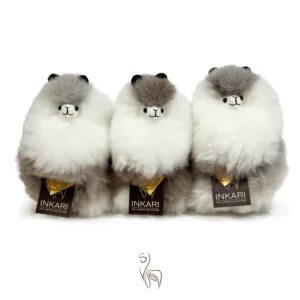 Inkari – Alpaka Kuscheltier Small (23 cm) – Stone Glacier