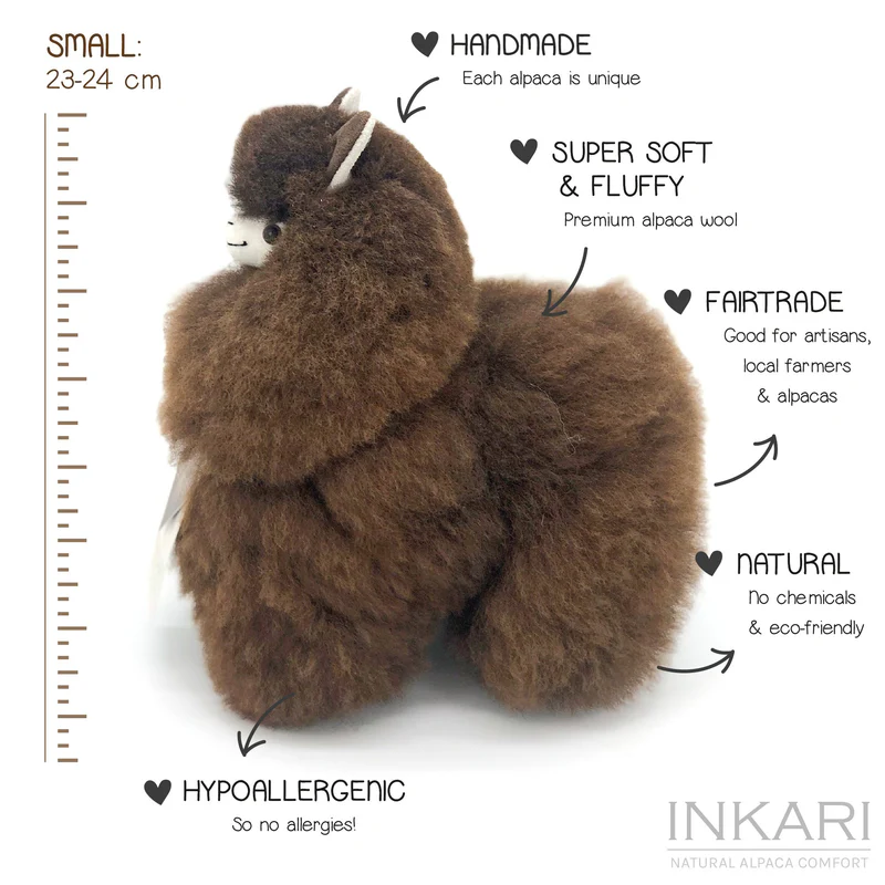 Alpaca - Small Chocolate – Bild 2