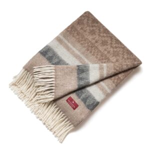 Decke MUNDO - kamel/beige