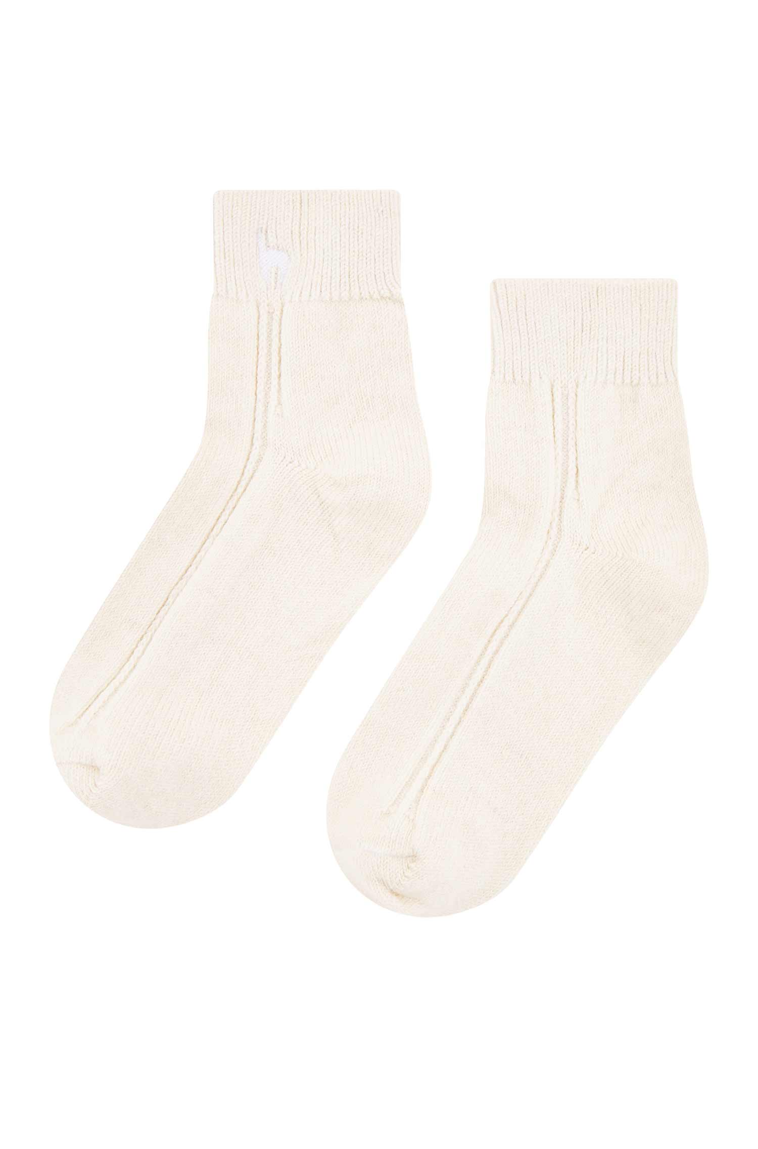 Alpaka WOHLFÜHL Socken - natur – Bild 4