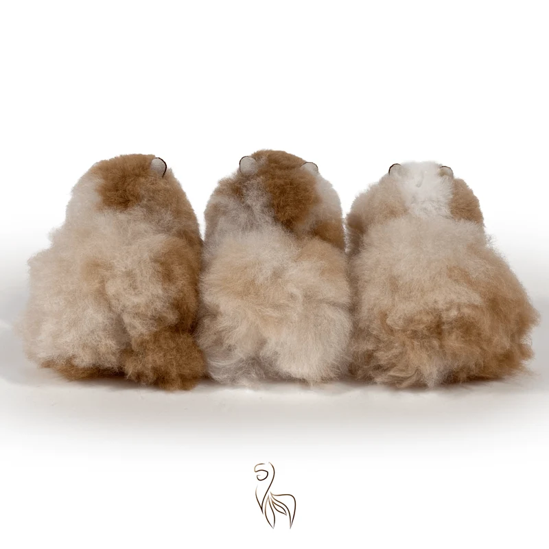 Inkari – Alpaka Kuscheltier Mini (15 cm) - Honey Cloud – Bild 2