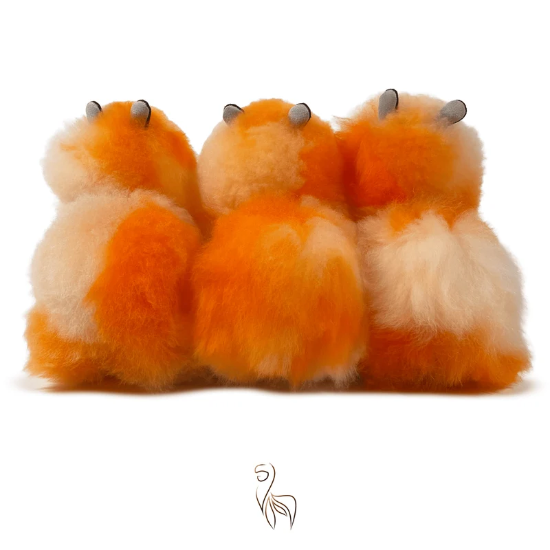 Inkari – Alpaka Kuscheltier Small (23 cm) - Sunbrust – Bild 2