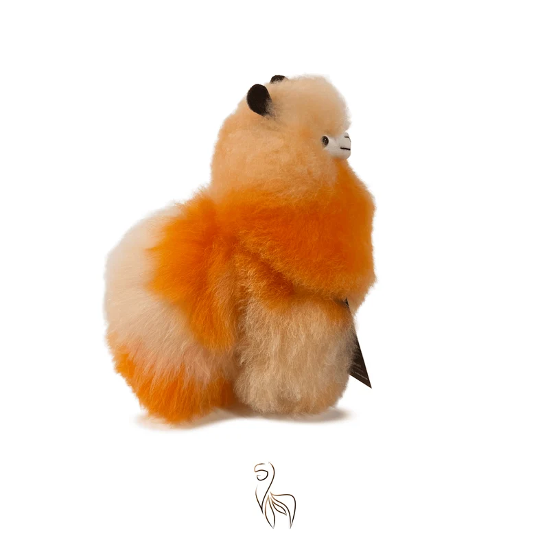 Inkari – Alpaka Kuscheltier Small (23 cm) - Sunbrust – Bild 3