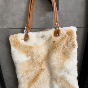Alpaca Big Bag WeiB/Beige