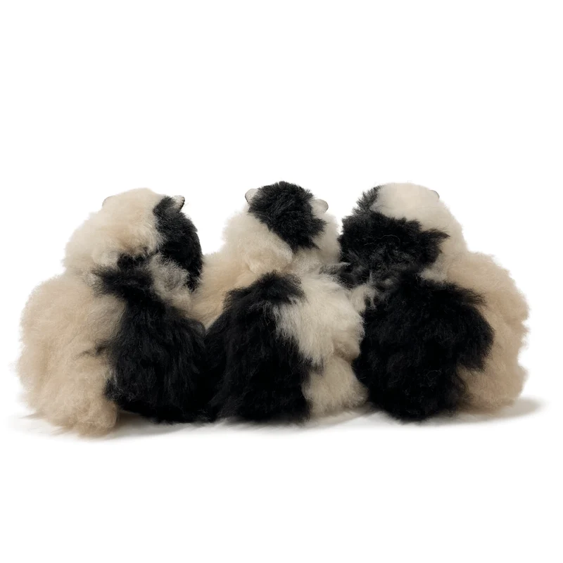 Inkari – Alpaka Kuscheltier Mini (15 cm) - Chestnut Panda – Bild 2
