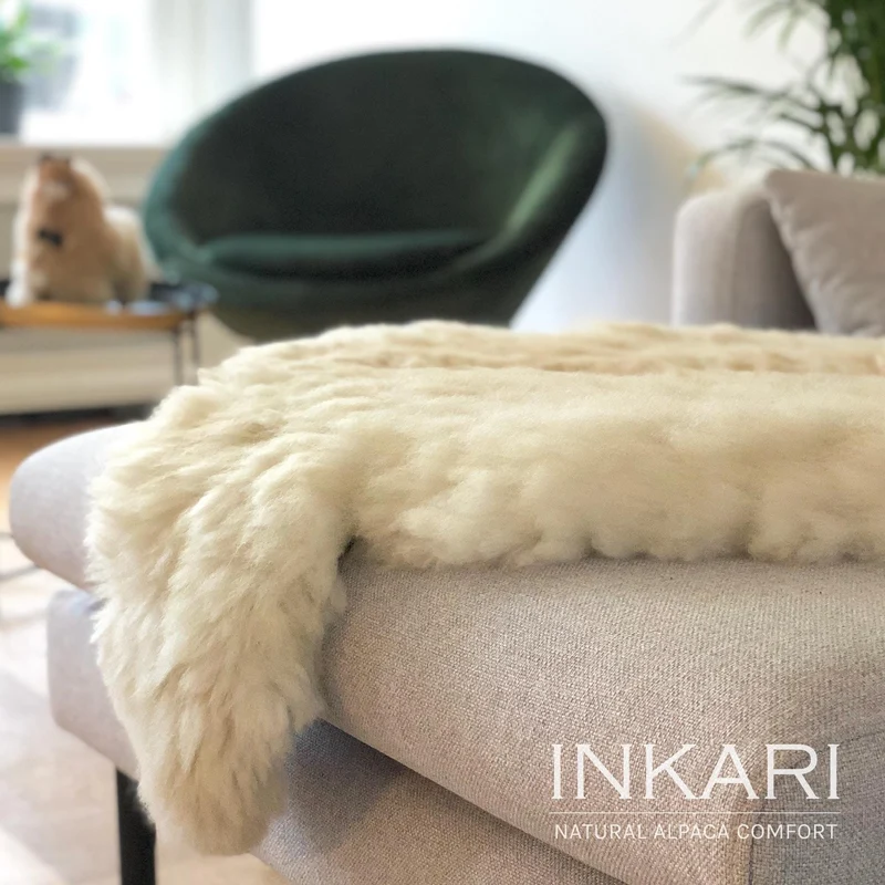 Inkari Alpakafell – Sahara – Bild 3